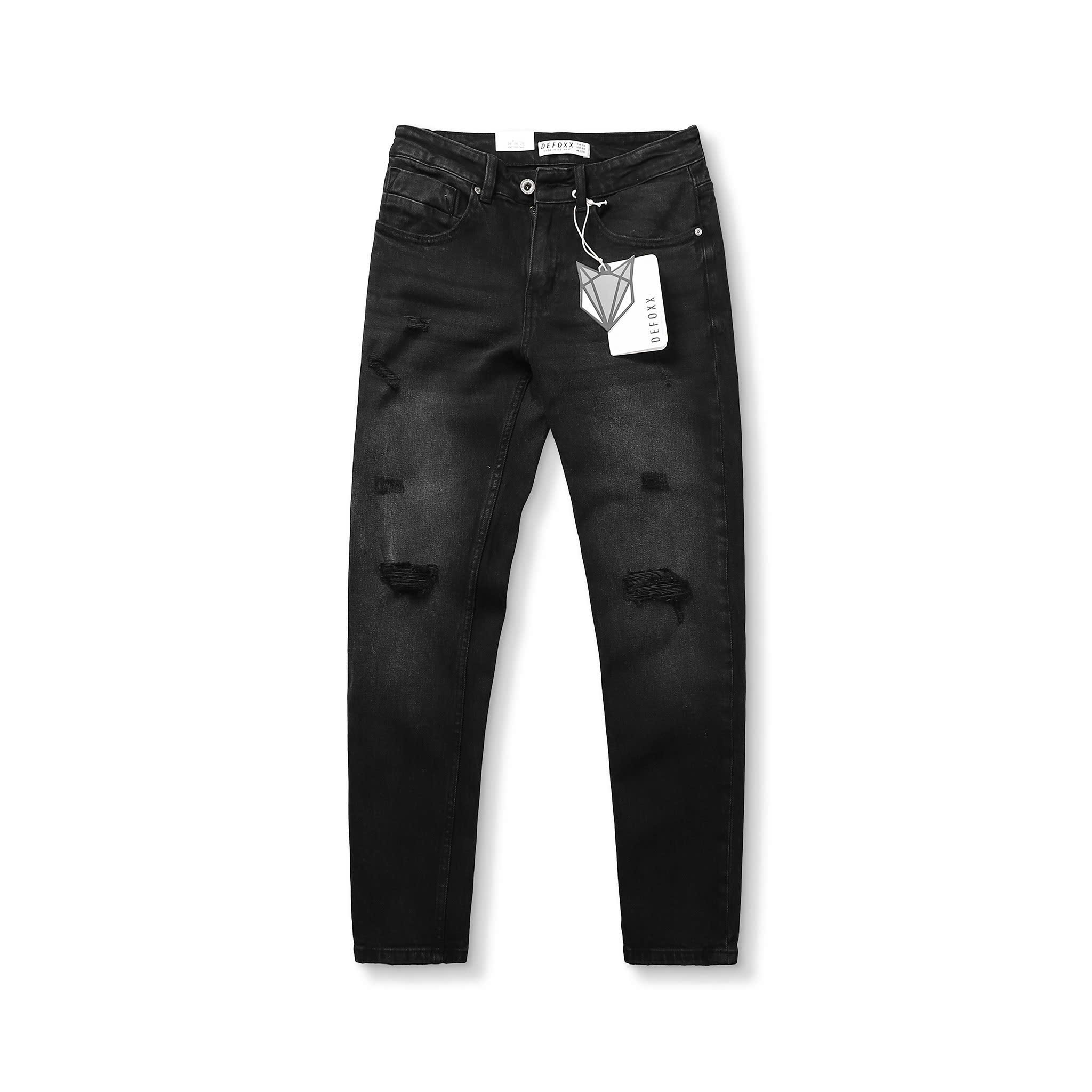 Ripped Jeans Defoxx Slim Fit Gray 241223