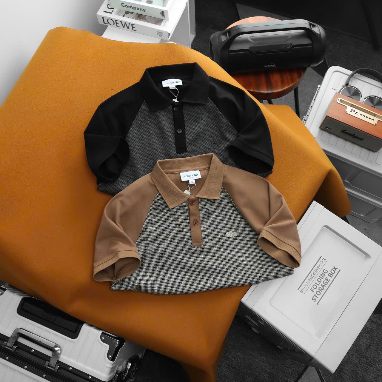 Áo Polo L.C phối - Slim fit