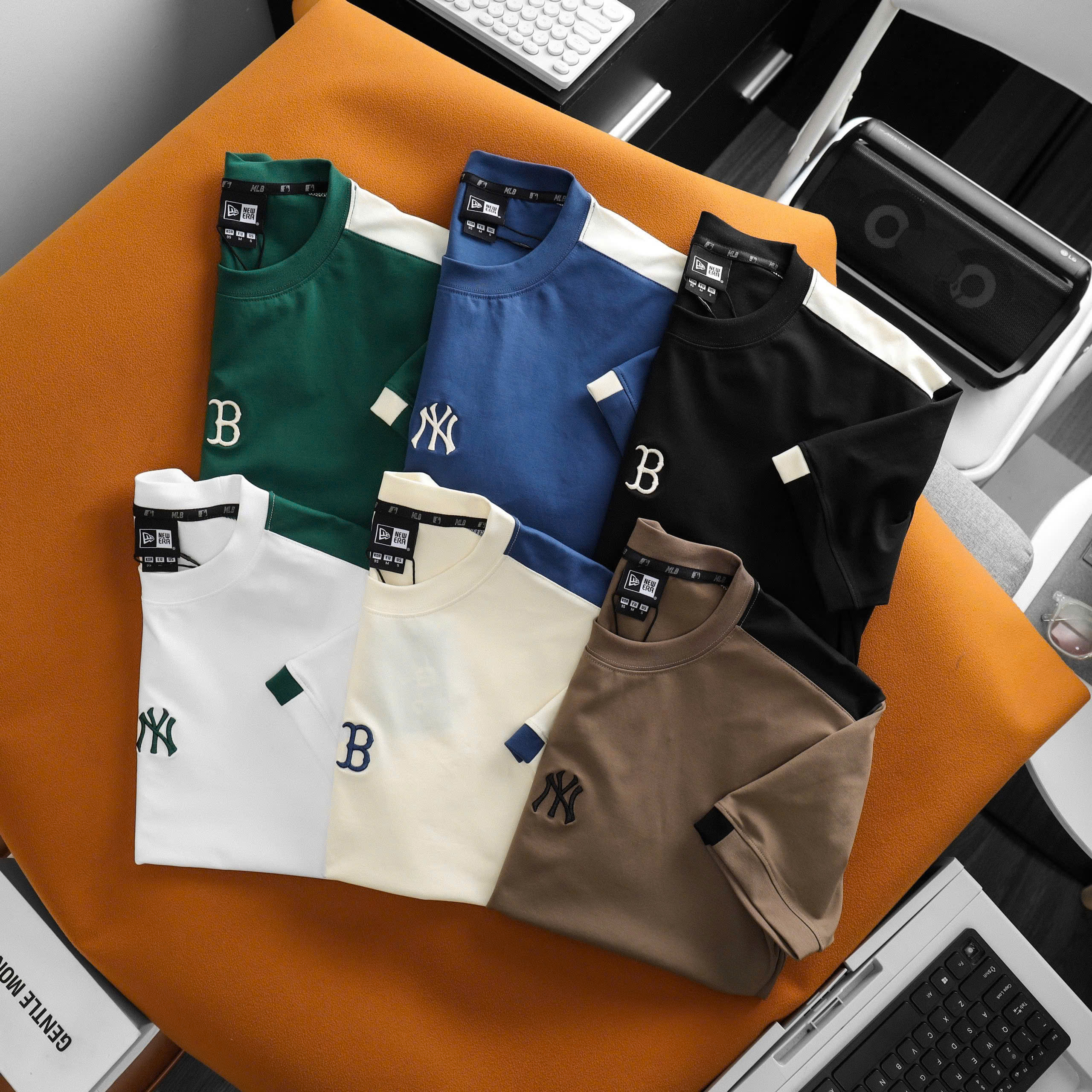 NEW ERA X MLB BASEBALL EXCLUSIVE T-SHIRTS - SLIM FIT