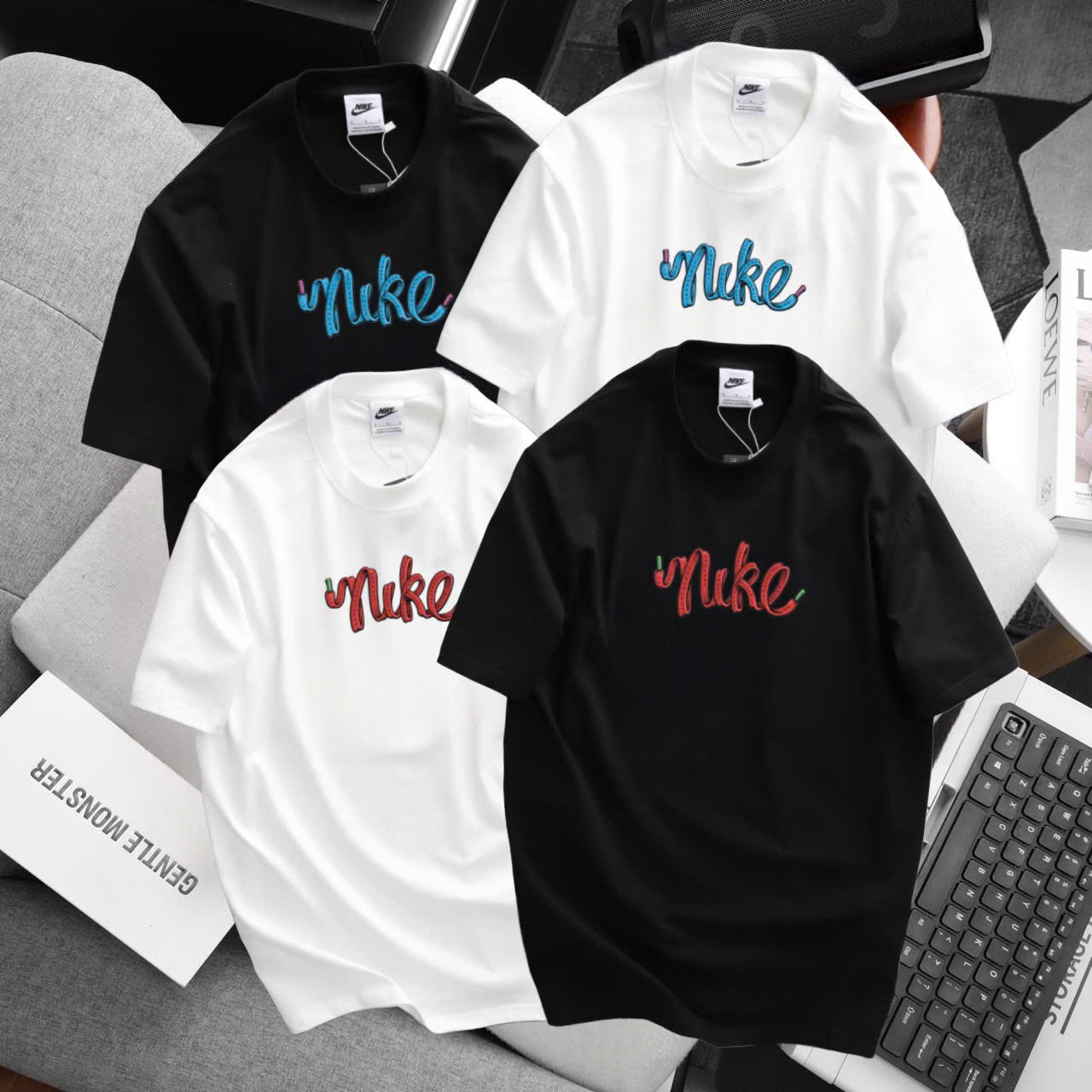 N.I.K.E T-SHIRT - SLIM FIT