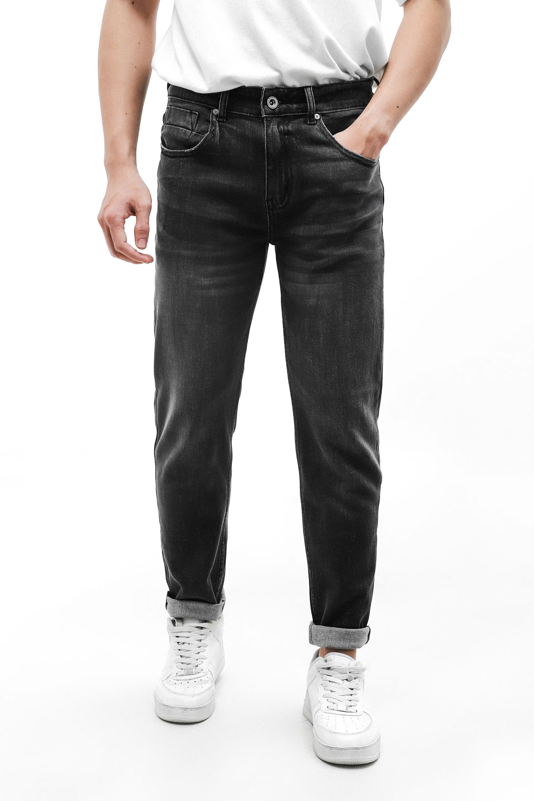 JEANS WASH DEFOXX SLIM FIT GRAY 241111