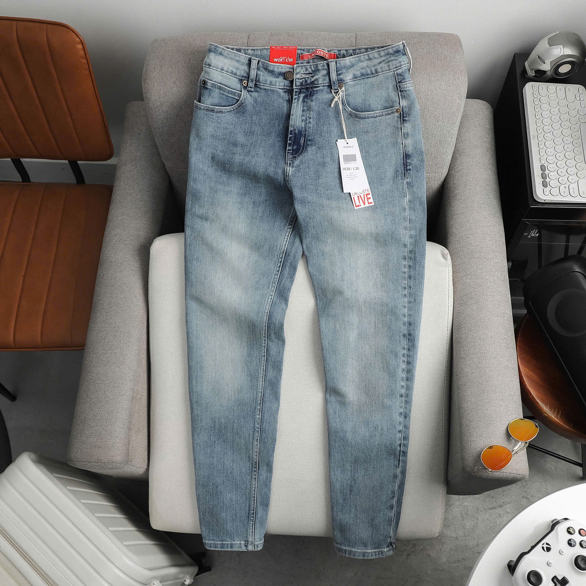 L.C Jeans - Xanh nhạt wash 240847 - Slim fit